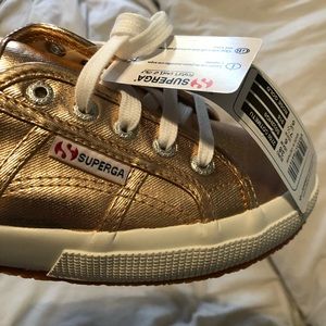 Superga Rose Gold Sneakers